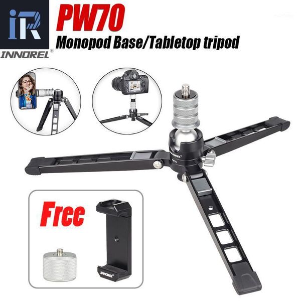 pw70 tripod aluminum mini multi-function pgraphy bracket for dslr camera smartphones monopod stand base desktripode1
pw70 tripod aluminum mini multi-function pgraphy bracket for dslr camera smartphones monopod stand base desktripode1
