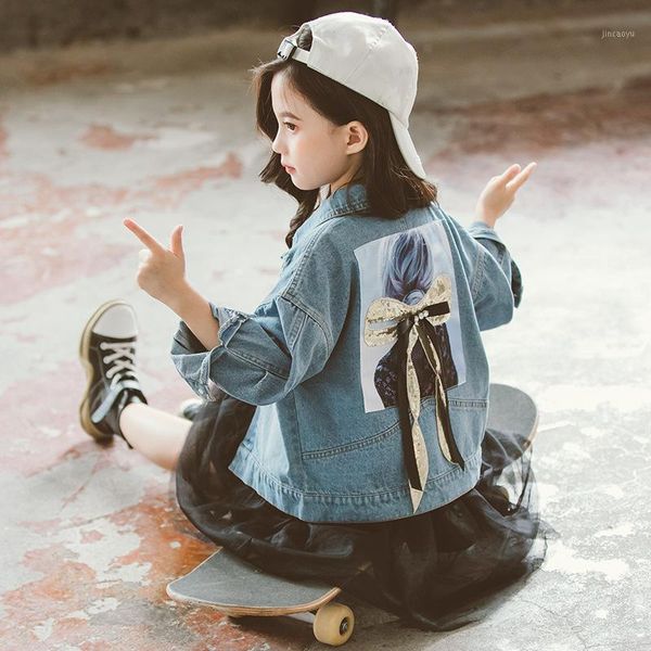 cartoon jeans coat for kids girls cotton trench outerwear fashion outfits autumn coats children clothing toddler denim jackets1, Blue;gray
cartoon jeans coat for kids girls cotton trench outerwear fashion outfits autumn coats children clothing toddler denim jackets1, Blue;gray
