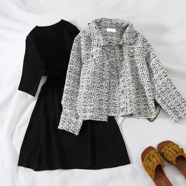 2020 new fashion women's dresses autumn two piece set cardigan+long sleeve knit dress1, Gray
2020 new fashion women's dresses autumn two piece set cardigan+long sleeve knit dress1, Gray