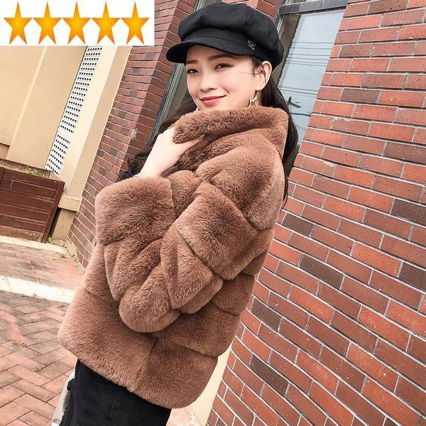 coat 2021 new faux female womens winter coats autumn fluffy artficial fur jacket abrigo mujer kj9811, Black
coat 2021 new faux female womens winter coats autumn fluffy artficial fur jacket abrigo mujer kj9811, Black