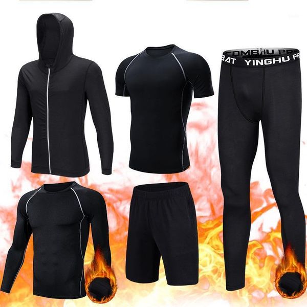 men quick dry compression sport suits running set sportswear shirts pants sport clothing joggers training fitness set tracksuit1, Black;blue
men quick dry compression sport suits running set sportswear shirts pants sport clothing joggers training fitness set tracksuit1, Black;blue