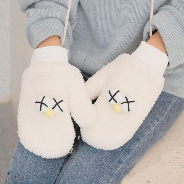 five fingers gloves autumn and winter korean female student cartoon warm plus velvet thickening hanging neck cute 2021, Blue;gray
five fingers gloves autumn and winter korean female student cartoon warm plus velvet thickening hanging neck cute 2021, Blue;gray