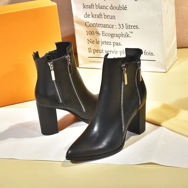 fashion designer womens shoes bottom high square heels black leather pointed toes pump square heeled boot shoes 1a
fashion designer womens shoes bottom high square heels black leather pointed toes pump square heeled boot shoes 1a