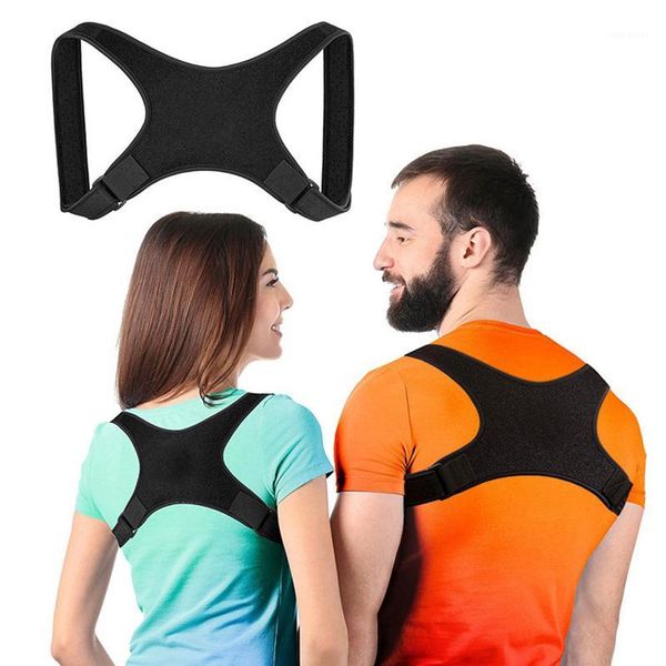 back support posture corrector brace corset clavicle straightener spine belt for upper shoulder #nd1, Black;blue
back support posture corrector brace corset clavicle straightener spine belt for upper shoulder #nd1, Black;blue