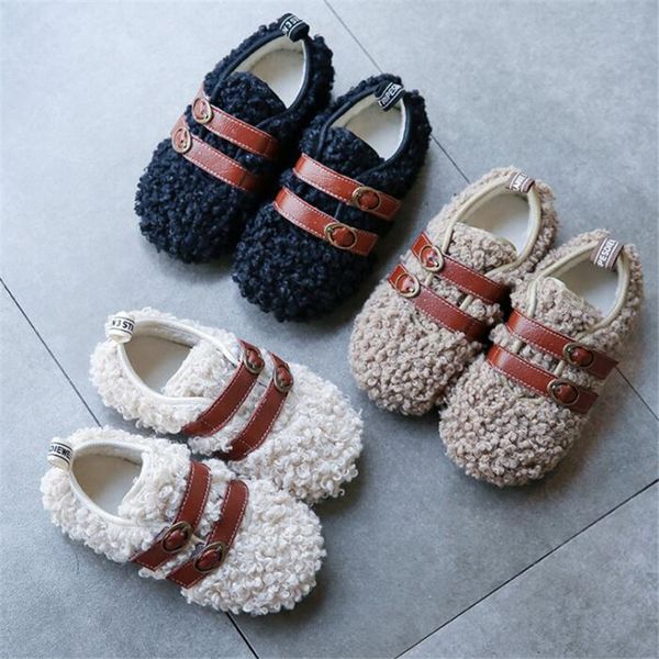 2022 winter new girls lambswool furry shoes thicken warm cotton shoes soft bottom non-slip baby flat shoe fashion children casual shoes, Black;grey
2022 winter new girls lambswool furry shoes thicken warm cotton shoes soft bottom non-slip baby flat shoe fashion children casual shoes, Black;grey