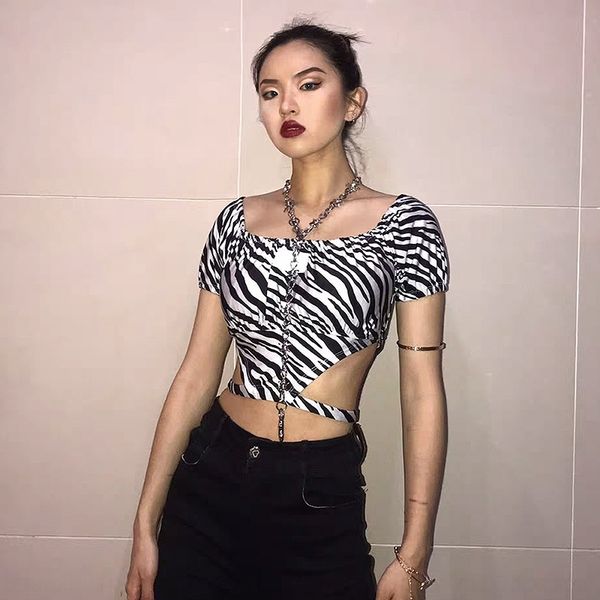 uchpx 8480 women's clothing 2020 summer t-shirt new tight short-sleeved t-shirt women's striped printed navel tl6pq, White
uchpx 8480 women's clothing 2020 summer t-shirt new tight short-sleeved t-shirt women's striped printed navel tl6pq, White