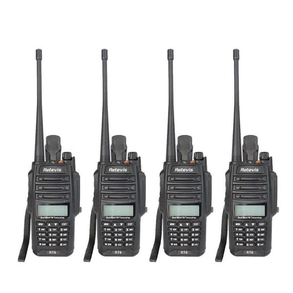 retevis rt6 waterproof walkie talkie 4pcs ip67 5w dual band vhf uhf radio vox lcd display portable walkie talkie walkie-talkie
retevis rt6 waterproof walkie talkie 4pcs ip67 5w dual band vhf uhf radio vox lcd display portable walkie talkie walkie-talkie