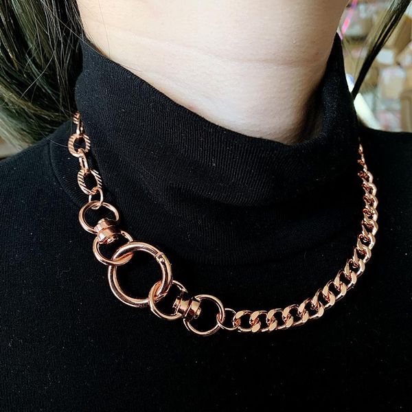 chokers fashion hip hop gold color alloy simple thick chain choker necklace for women punk round circle jewelry party gift, Golden;silver
chokers fashion hip hop gold color alloy simple thick chain choker necklace for women punk round circle jewelry party gift, Golden;silver