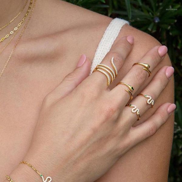 cluster rings fashion micro pave full sparking shiny cz snake shape rotation finger women girl charm party wedding ring jewelry1, Golden;silver
cluster rings fashion micro pave full sparking shiny cz snake shape rotation finger women girl charm party wedding ring jewelry1, Golden;silver