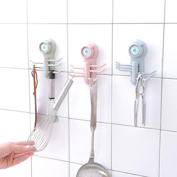 hooks & rails kitchen hook six-prong cooking tool adhesive bathroom towel bath ball holder wall bag key hanger home storage
hooks & rails kitchen hook six-prong cooking tool adhesive bathroom towel bath ball holder wall bag key hanger home storage