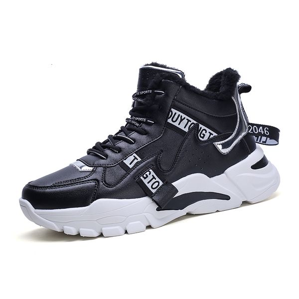 new winter 2021 wear thick bottoms anti-slip warm for men with leather ankles snow boots men's shoes u3x3, Black
new winter 2021 wear thick bottoms anti-slip warm for men with leather ankles snow boots men's shoes u3x3, Black