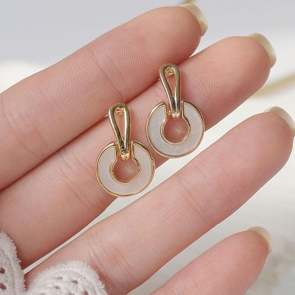 stud romantic 14k real gold shell geometric earrings for women japanese&korea delicate jewelry simple style, Golden;silver
stud romantic 14k real gold shell geometric earrings for women japanese&korea delicate jewelry simple style, Golden;silver