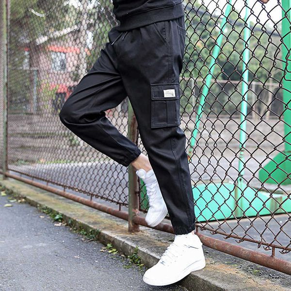 net batch autumn and winter new youth trend casual cotton sports pants korean men's plush 9 points, Black
net batch autumn and winter new youth trend casual cotton sports pants korean men's plush 9 points, Black