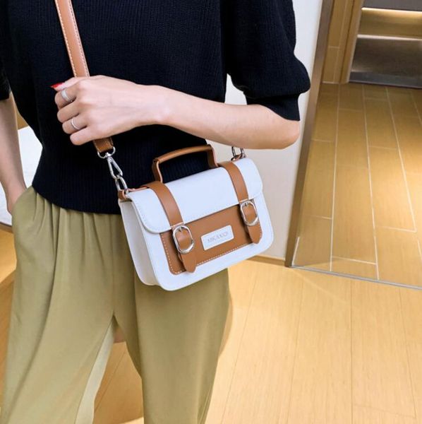 zz sell ladies pu leather handbags stitching color shoulder messenger bag postman small square bag women designer crossbody bags 3544 
zz sell ladies pu leather handbags stitching color shoulder messenger bag postman small square bag women designer crossbody bags 3544