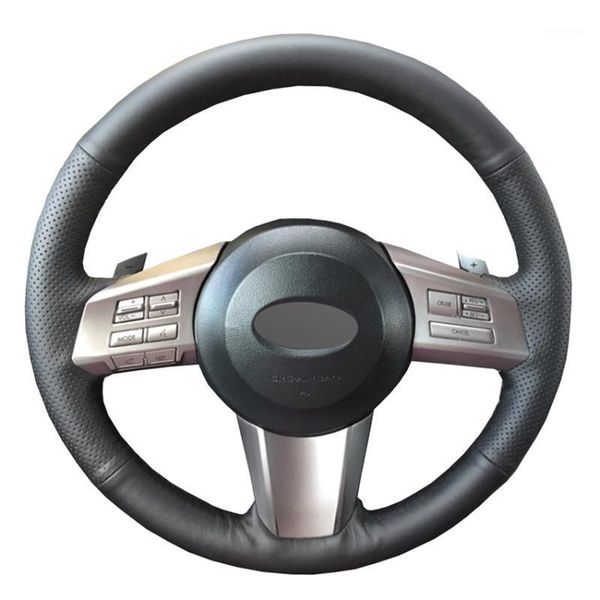 black pu faux leather diy hand-stitched car steering wheel cover for outback 2010 2011 2012 legacy 2009-20121
black pu faux leather diy hand-stitched car steering wheel cover for outback 2010 2011 2012 legacy 2009-20121