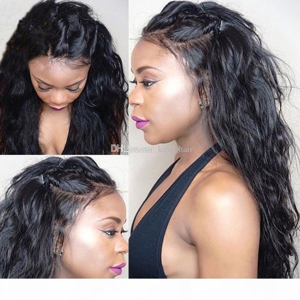 150% density water wave lace front wig glueless full lace wig human hair wet wavy wig with baby hair for black woman, Black;brown
150% density water wave lace front wig glueless full lace wig human hair wet wavy wig with baby hair for black woman, Black;brown