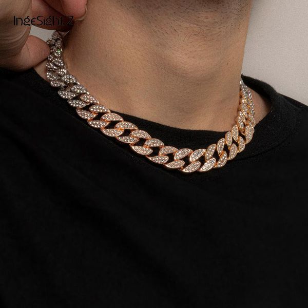 ingesight.z hip hop iced out rhinestone miami curb cuban choker necklace mix color crystal necklace collar for men jewelry gifts, Silver
ingesight.z hip hop iced out rhinestone miami curb cuban choker necklace mix color crystal necklace collar for men jewelry gifts, Silver