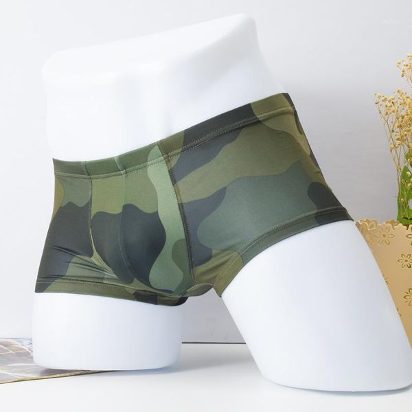 underpants camouflage mens underwear boxer shorts sports fashion breathable ice silk print double bag shorts1, Black;white
underpants camouflage mens underwear boxer shorts sports fashion breathable ice silk print double bag shorts1, Black;white