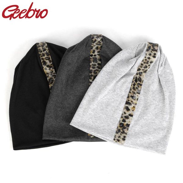 beanie/skull caps geebro women's leopard rhinestones stretch beanies cotton casual for girls man spring bonnets skullies hat dt908, Blue;gray
beanie/skull caps geebro women's leopard rhinestones stretch beanies cotton casual for girls man spring bonnets skullies hat dt908, Blue;gray