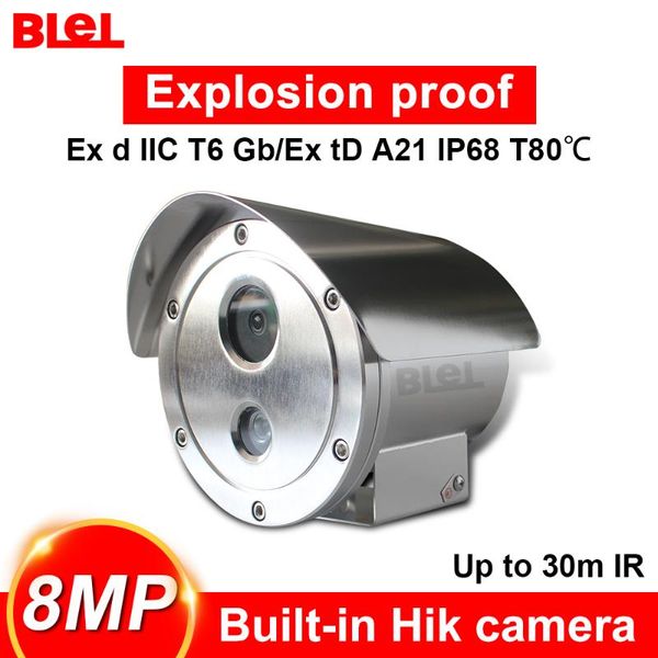 cameras hikvision blel 8mp explosion-proof cctv camera 4k poe ip surveillance 30m ir 304 stainless for plant
cameras hikvision blel 8mp explosion-proof cctv camera 4k poe ip surveillance 30m ir 304 stainless for plant