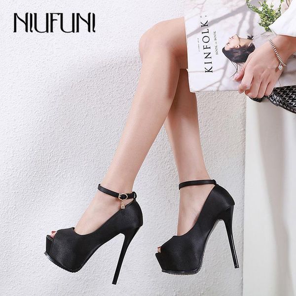 dress shoes niufuni women peep toe high heels fashion platform pumps ankle strap satin 14.5cm stilettos party woman1, Black
dress shoes niufuni women peep toe high heels fashion platform pumps ankle strap satin 14.5cm stilettos party woman1, Black