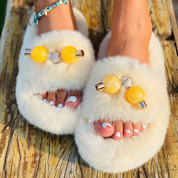 winter slippers women furry slippers warm fur slides shoes fluffy flat sandals female slides plush home shoes pantuflas de mujer x1020, Black
winter slippers women furry slippers warm fur slides shoes fluffy flat sandals female slides plush home shoes pantuflas de mujer x1020, Black
