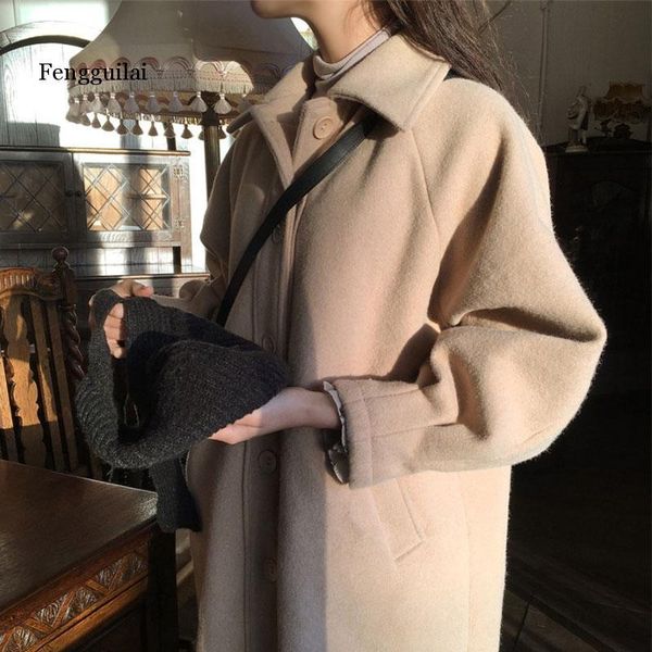 women's wool & blends women thin blend coat womens outwear winter warm females clothing fashion all-match single breasted solid turn-do, Black
women's wool & blends women thin blend coat womens outwear winter warm females clothing fashion all-match single breasted solid turn-do, Black