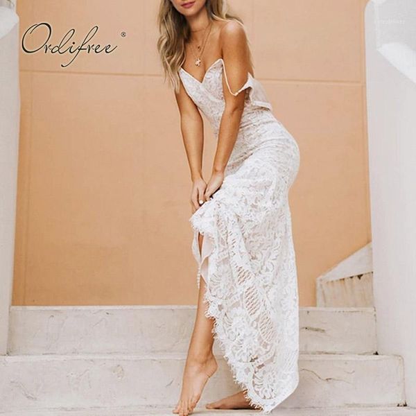 ordi2020 summer elegant women long party dress spaghetti strap backless white lace maxi dress1, Black;gray
ordi2020 summer elegant women long party dress spaghetti strap backless white lace maxi dress1, Black;gray