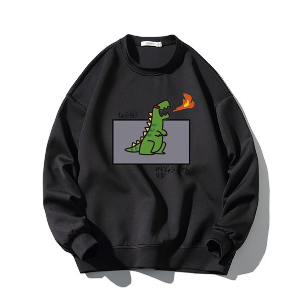 2021 new sweatshirts kawaii cartoon dinosaur print hoodies women men pullovers long sleeve winter cute hip hop hoodie yn9c, Black
2021 new sweatshirts kawaii cartoon dinosaur print hoodies women men pullovers long sleeve winter cute hip hop hoodie yn9c, Black
