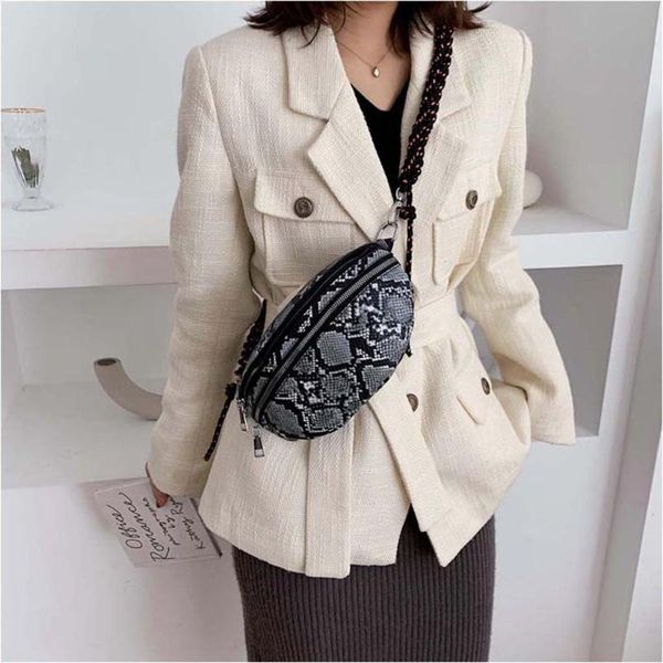 shoulder bags vintage women waist snake printing leather pack pocket phone coin chest bag double zipper bolso mujer
shoulder bags vintage women waist snake printing leather pack pocket phone coin chest bag double zipper bolso mujer