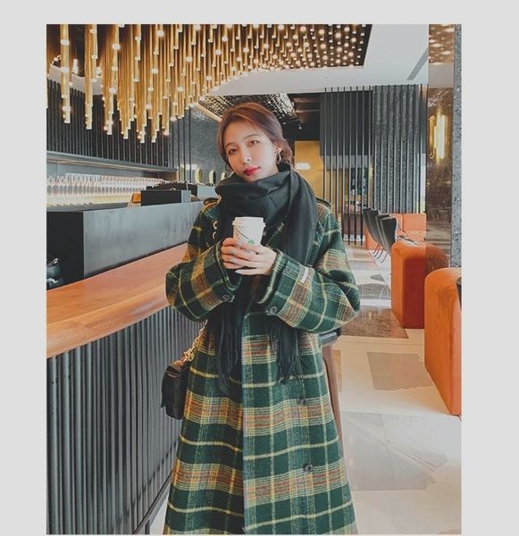 2021 new womens long down neck vintage thick green plaid overcoats shirt jackets outerwear street au2r, Black;brown
2021 new womens long down neck vintage thick green plaid overcoats shirt jackets outerwear street au2r, Black;brown