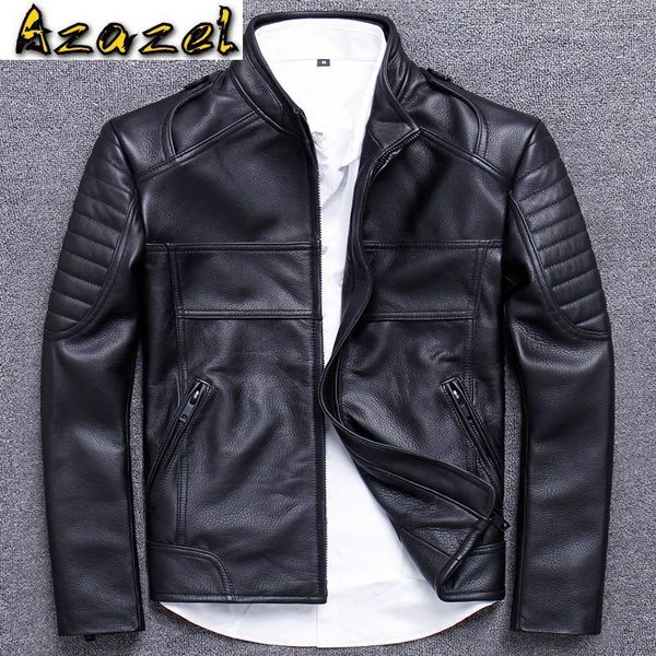 men's leather & faux 2021 real genuine jacket men biker motorcycle cow jackets spring autumn cowhide coat 1820 kj32111, Black
men's leather & faux 2021 real genuine jacket men biker motorcycle cow jackets spring autumn cowhide coat 1820 kj32111, Black