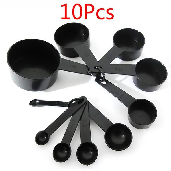 10pcs plastic measuring spoons eco friendly black measuring cup spoon set teaspoon coffee sugar spoon cake baking flour cup h jlllqe
10pcs plastic measuring spoons eco friendly black measuring cup spoon set teaspoon coffee sugar spoon cake baking flour cup h jlllqe