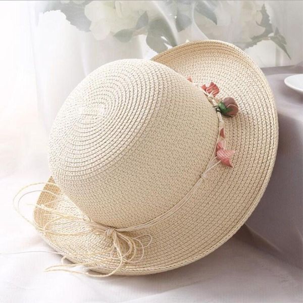 wide brim hats seioum flower sun hat for women panama wreath straw ladies summer beach cap, Blue;gray
wide brim hats seioum flower sun hat for women panama wreath straw ladies summer beach cap, Blue;gray