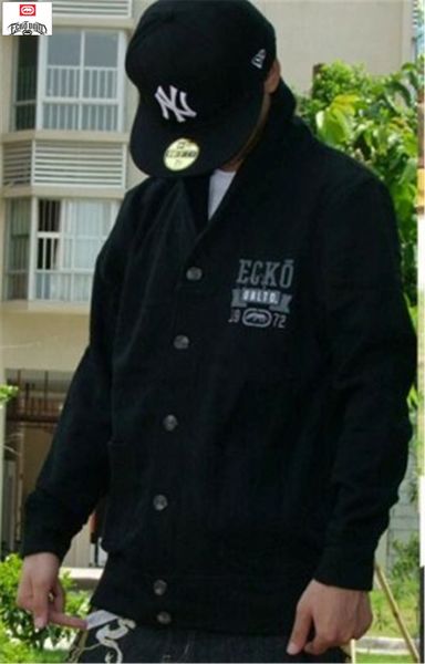 ecko rhino reverse collar button men's skateboard bboy hip hop dance jacket wash water sweater cardigan coat, Black
ecko rhino reverse collar button men's skateboard bboy hip hop dance jacket wash water sweater cardigan coat, Black