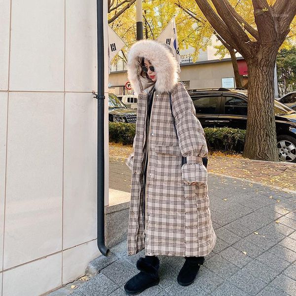 2020 womens winter jackets long hooded cotton plaid women jacket loose casual thick warm fashion women's parka coat1, Black
2020 womens winter jackets long hooded cotton plaid women jacket loose casual thick warm fashion women's parka coat1, Black