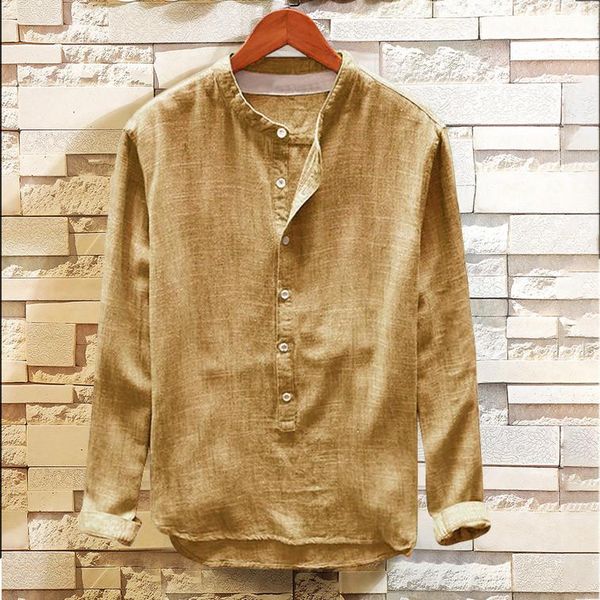 men's casual shirts fashion linen and cotton long sleeve men shirt 2021 summer leisure loose breathable brand blouse camisa masculina, White;black
men's casual shirts fashion linen and cotton long sleeve men shirt 2021 summer leisure loose breathable brand blouse camisa masculina, White;black