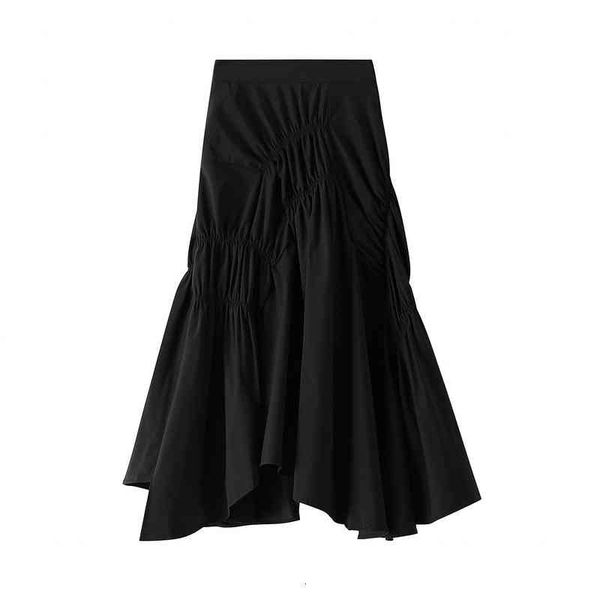 skirts fashion elegant temperament a-line skirt spring summer solid chic pleated jupe 2022 ins mid length women c3dp, Black
skirts fashion elegant temperament a-line skirt spring summer solid chic pleated jupe 2022 ins mid length women c3dp, Black
