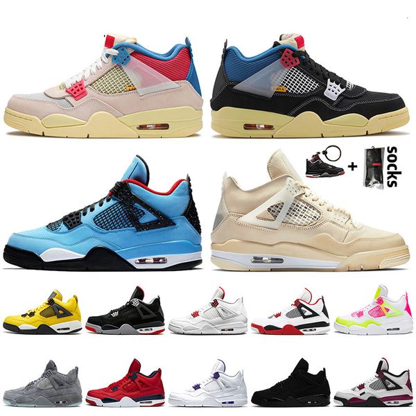 2021 jumpmans 4 4s women mens basketball shoes union 4 guava ice travis white sail black cat fire red sports trainers sneakers
2021 jumpmans 4 4s women mens basketball shoes union 4 guava ice travis white sail black cat fire red sports trainers sneakers