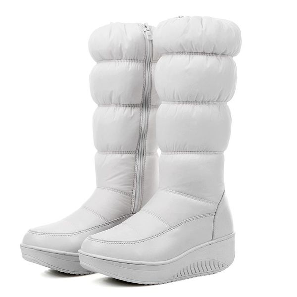 lucyever women's waterproof down snow boots ladies warm thick plush winter shoes casual cotton padded platform boots plus size, Black
lucyever women's waterproof down snow boots ladies warm thick plush winter shoes casual cotton padded platform boots plus size, Black
