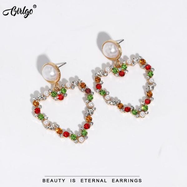 dangle & chandelier girlgo stained glass crystal drop earrings for women 2021 gorgeous heart-shaped statement trend party bride jewelry, Silver
dangle & chandelier girlgo stained glass crystal drop earrings for women 2021 gorgeous heart-shaped statement trend party bride jewelry, Silver