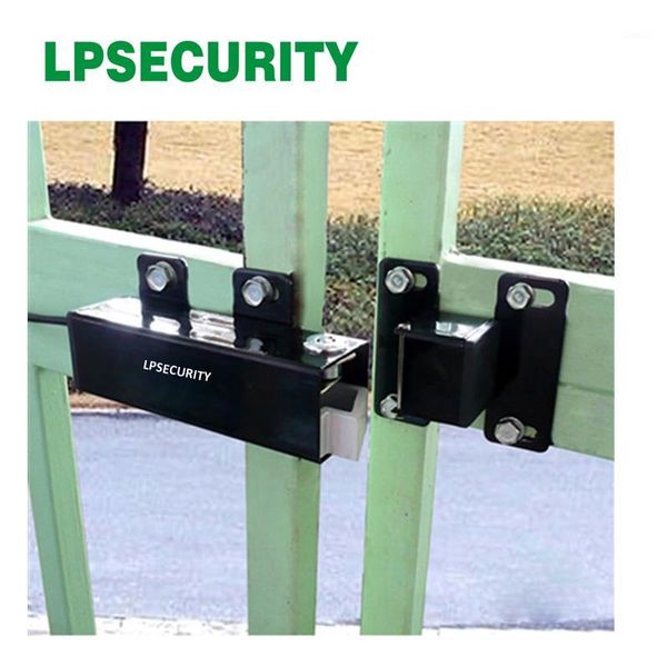 

smart lock 12vdc 24vdc outdoor waterproof electric drop bolt for automatic swing gate door opener operator1