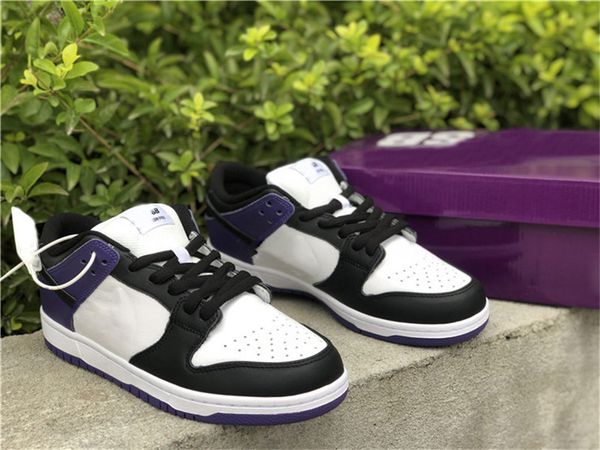 new release authentic dunk sb low court purple skateboard shoes black toe white sneaker men women outdoor sports shoes with box size 36-46
new release authentic dunk sb low court purple skateboard shoes black toe white sneaker men women outdoor sports shoes with box size 36-46