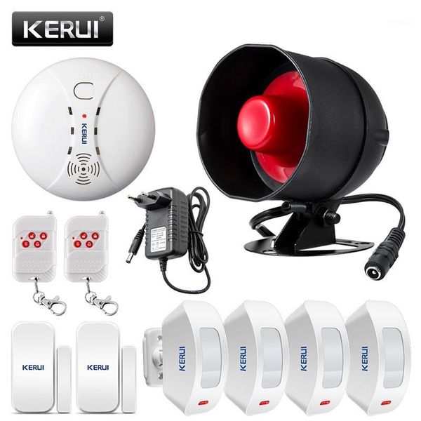 kerui 433mhz wireless burglar alarm system local siren speaker security home motion detector 110db alarm window door sensor1
kerui 433mhz wireless burglar alarm system local siren speaker security home motion detector 110db alarm window door sensor1