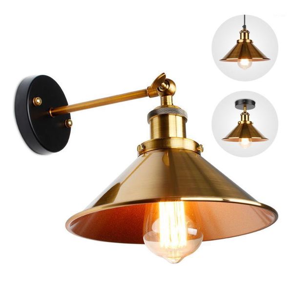 wall lamp light sconc industrial retro sconce golden lampshade ceiling for living room bedroom aisle lighting fixtures1
wall lamp light sconc industrial retro sconce golden lampshade ceiling for living room bedroom aisle lighting fixtures1