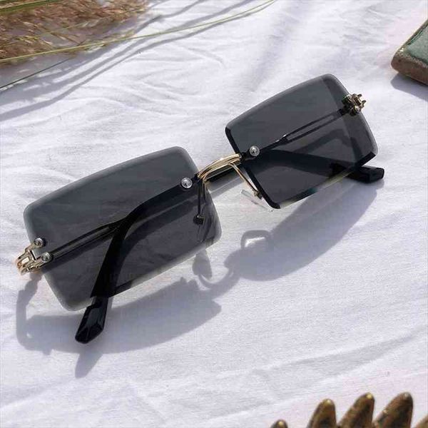 square rimless sunglasses women trendy small shades glasses woman summer style square sun glasses for female oculos, White;black
square rimless sunglasses women trendy small shades glasses woman summer style square sun glasses for female oculos, White;black