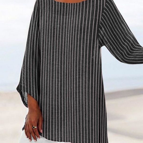 new t-shirt t-shirt women's wear striped print crew neck long sleeve irregular women's t-in autumn and summer 2020 akk2r, White
new t-shirt t-shirt women's wear striped print crew neck long sleeve irregular women's t-in autumn and summer 2020 akk2r, White