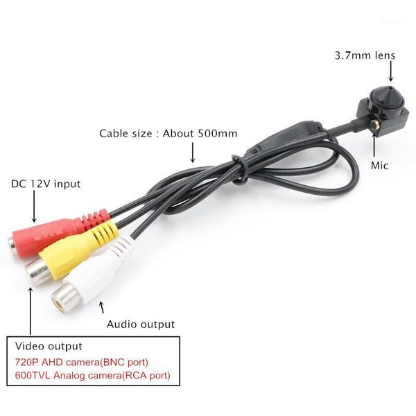 cost promotions 720p cctv ahd camera 1/4" color cmos 100 megapixel mini ahd camera dc12v 3.7mm lens1
cost promotions 720p cctv ahd camera 1/4" color cmos 100 megapixel mini ahd camera dc12v 3.7mm lens1