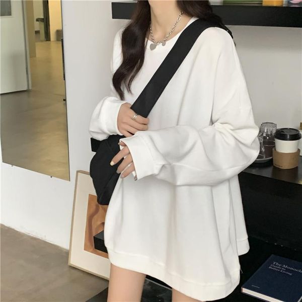 fashion autumn winter hoodie solid fleece warm sweatshirts women korean loose pullover hoodies female casual fake two coat, Black
fashion autumn winter hoodie solid fleece warm sweatshirts women korean loose pullover hoodies female casual fake two coat, Black