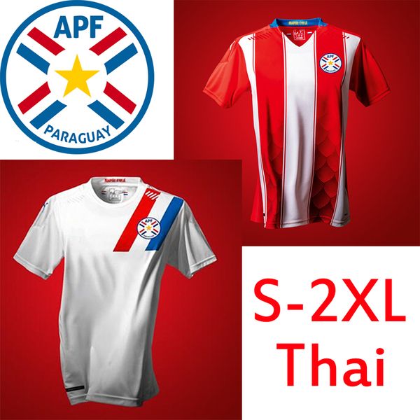 paraguay national copa américa football team 2020 2021 new soccer home red away white jerseys hombres camisetas de fútbol men shirts uniform, Black;yellow 
paraguay national copa américa football team 2020 2021 new soccer home red away white jerseys hombres camisetas de fútbol men shirts uniform, Black;yellow